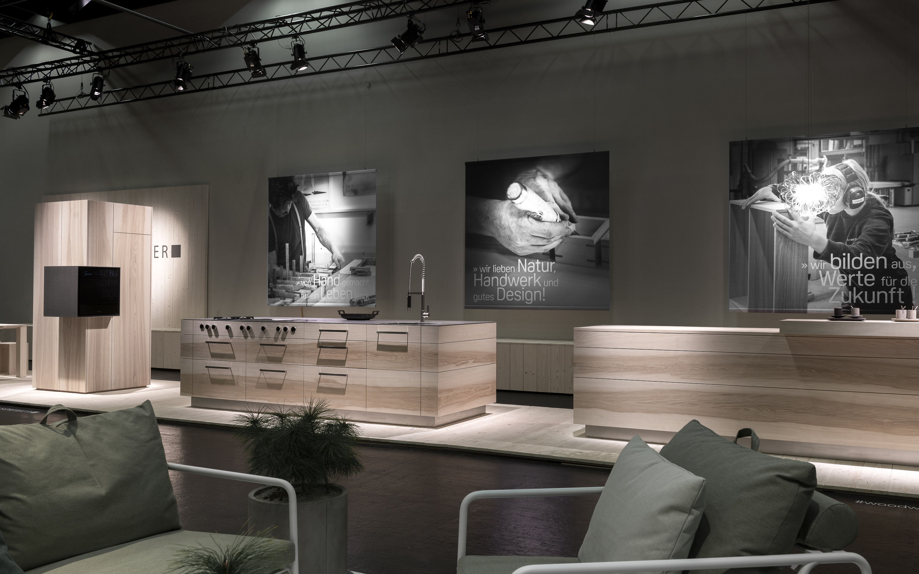 ka.quadrat, k² ,Küchenschrank, Massivholz, Küche, imm cologne 2024,
